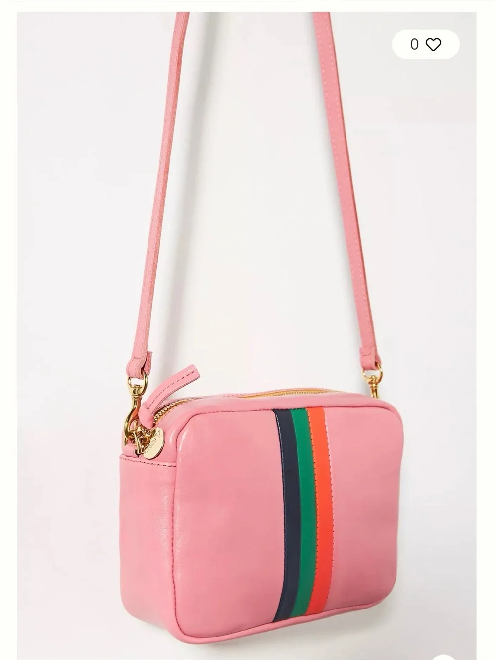 Clare V. Lollipop Midi Sac Leather Crossbody Bag - Picture 1 of 6